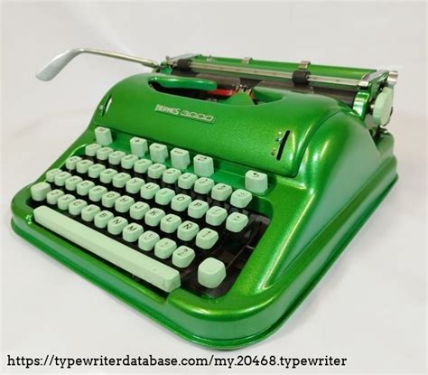 hermes 3000 1959|hermes 3000 typewriter manual.